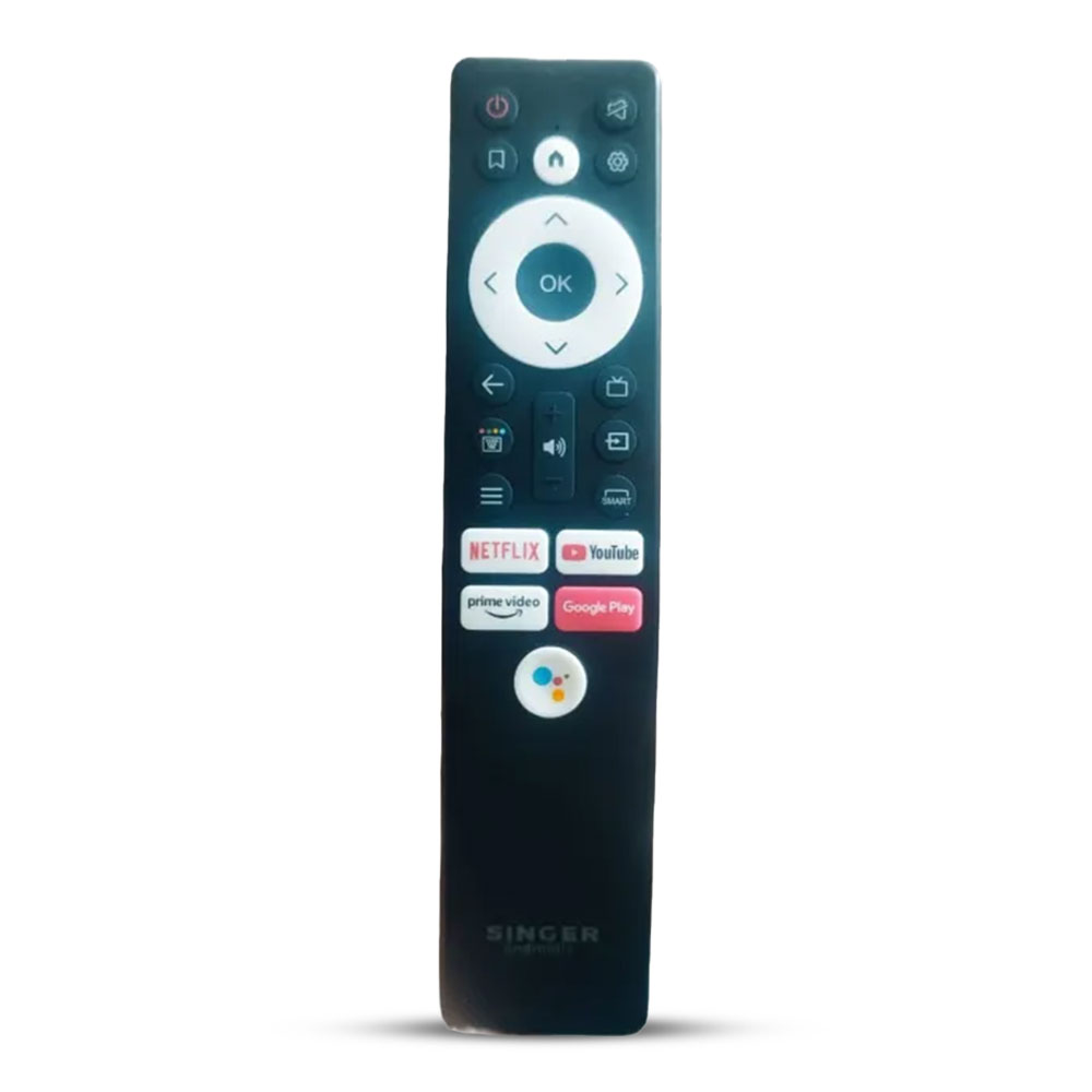 Singer Voice Control TV Remote - Black