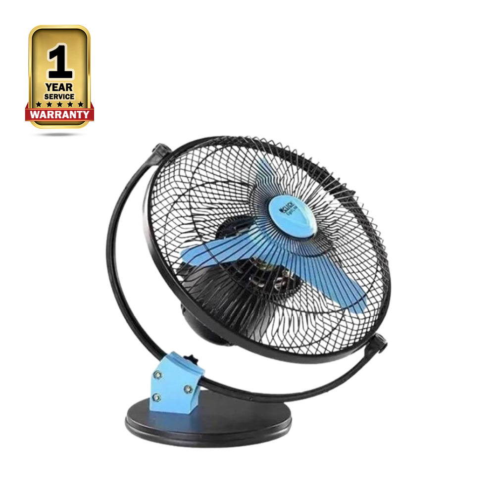 Click Cyclone Table Fan - 9 Inch