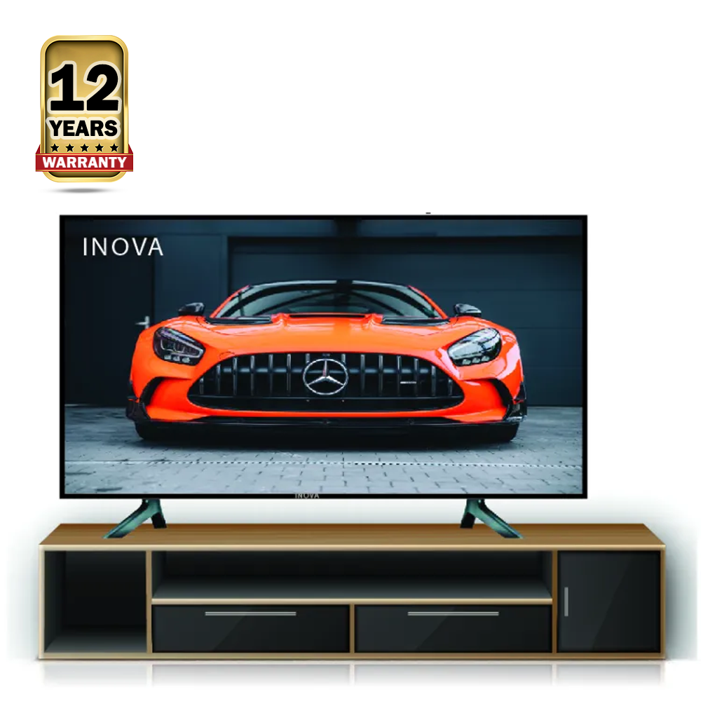  Inova Smile HD 4K Video Supported Led TV - 40 Inch - Black 