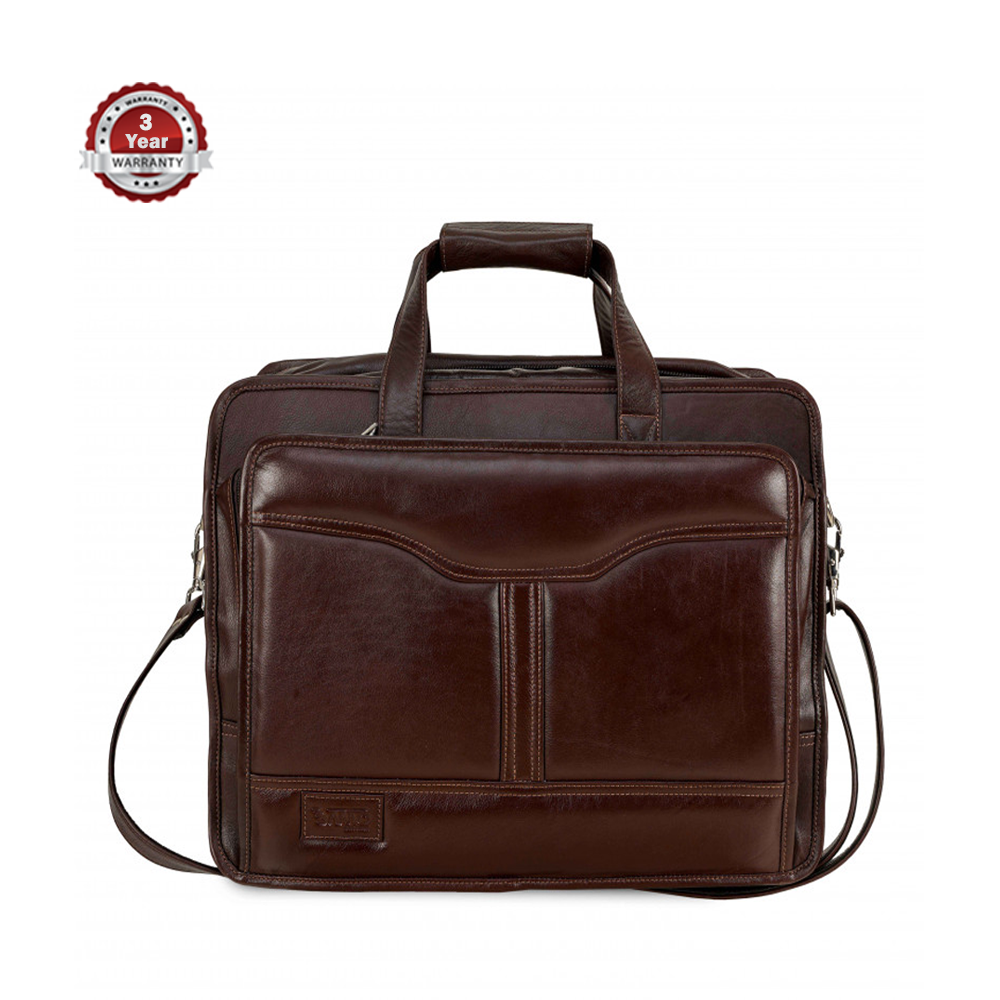 Leather Office Bag For Men - OB -1021