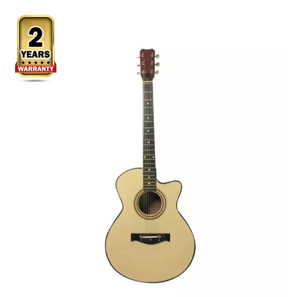 Matte Natural Acoustic Guitar - 2023 Edition