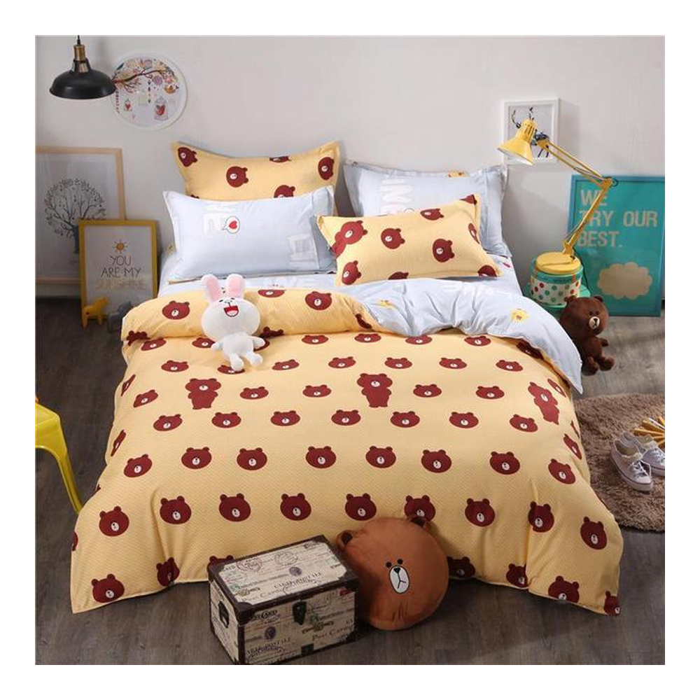 Cartoon cotton bed outlet sheet