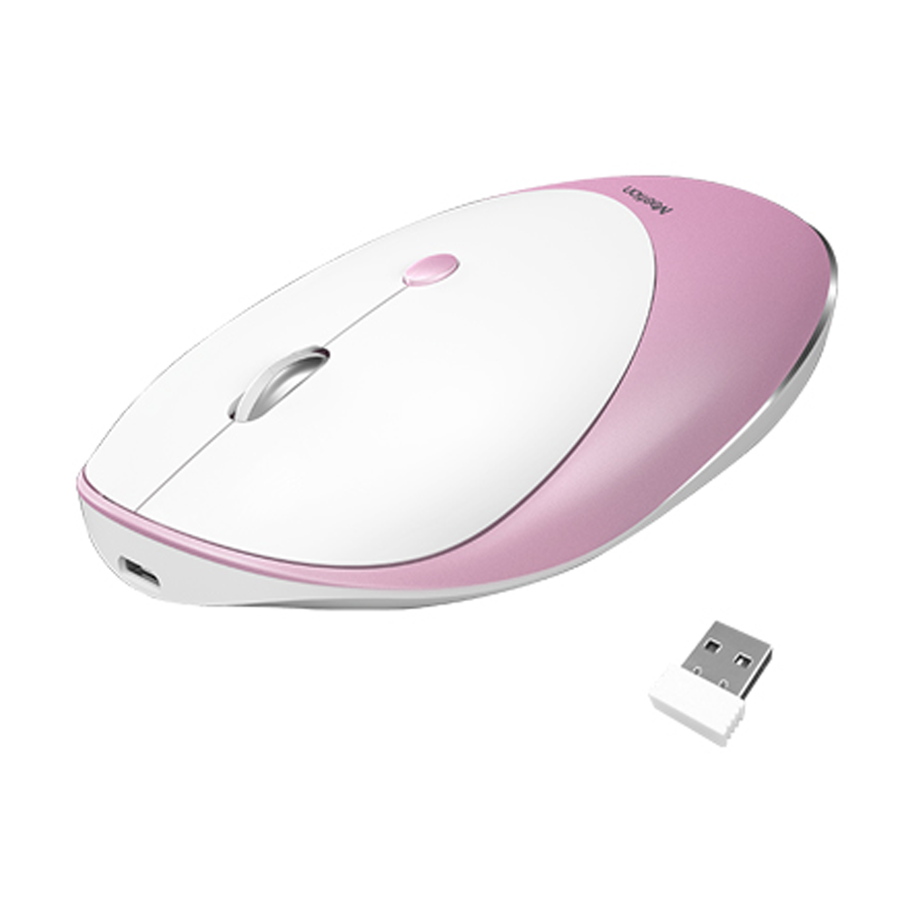 Meetion MT-R600 2.4GHz Slim Rechargeable Silent Wireless Mouse 