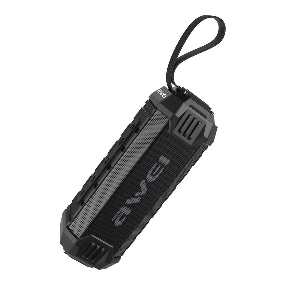 Awei Y280 Portable Waterproof Bluetooth Speaker - Black