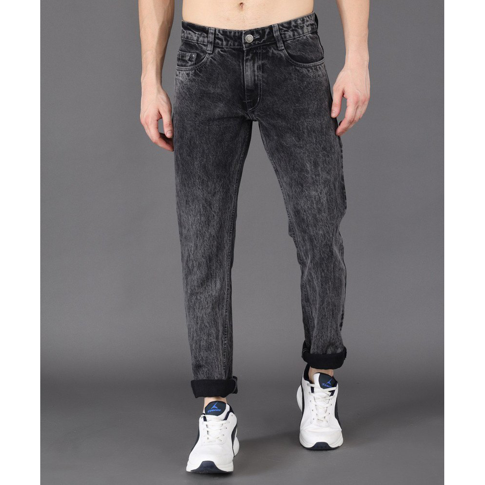 Denim Slim Fit Jeans Pant For Men - Dark Ash 