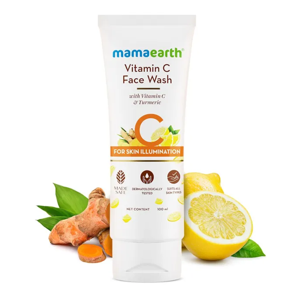 Mamaearth Vitamin C Face Wash - 100ml