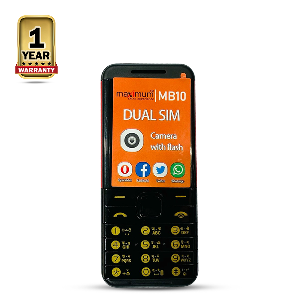 Maximum MB10 Dual Sim Feature Phone