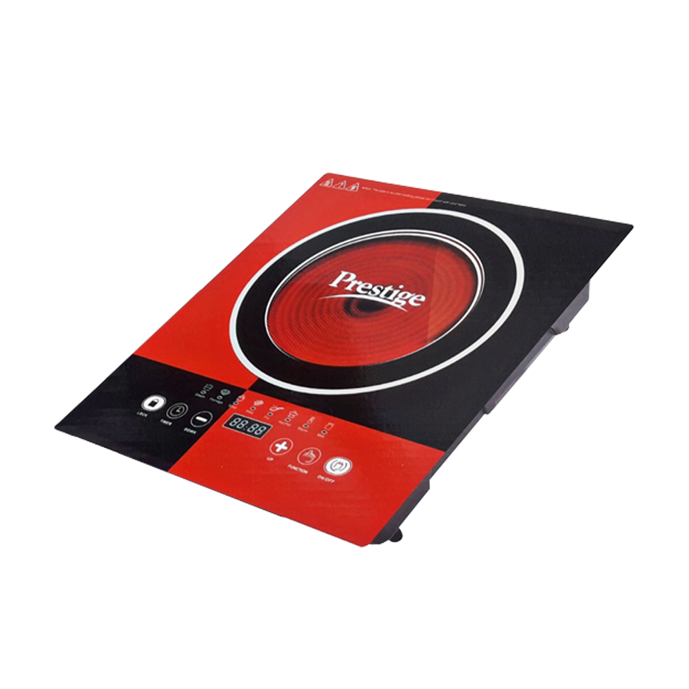 Prestige Infrared Cooker -  2200 Watt -  Red and Black