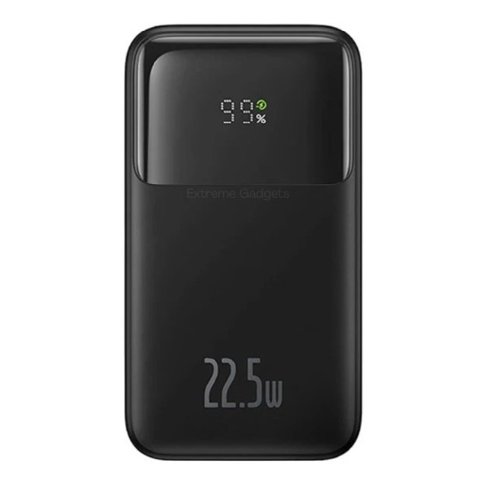 Baseus Comet Series 3 Cable Power Bank - 20000mAh  - Black
