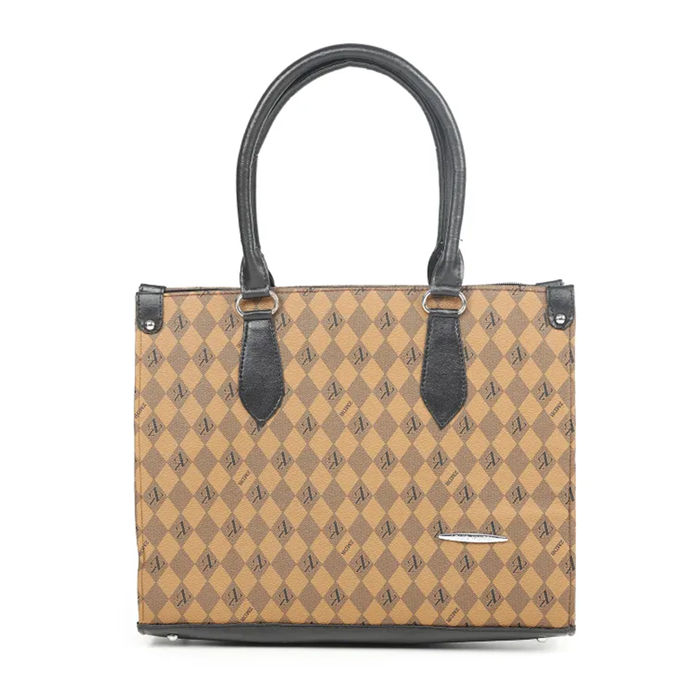 PU Leather Large Capacity Designer Tote Handbag for Women