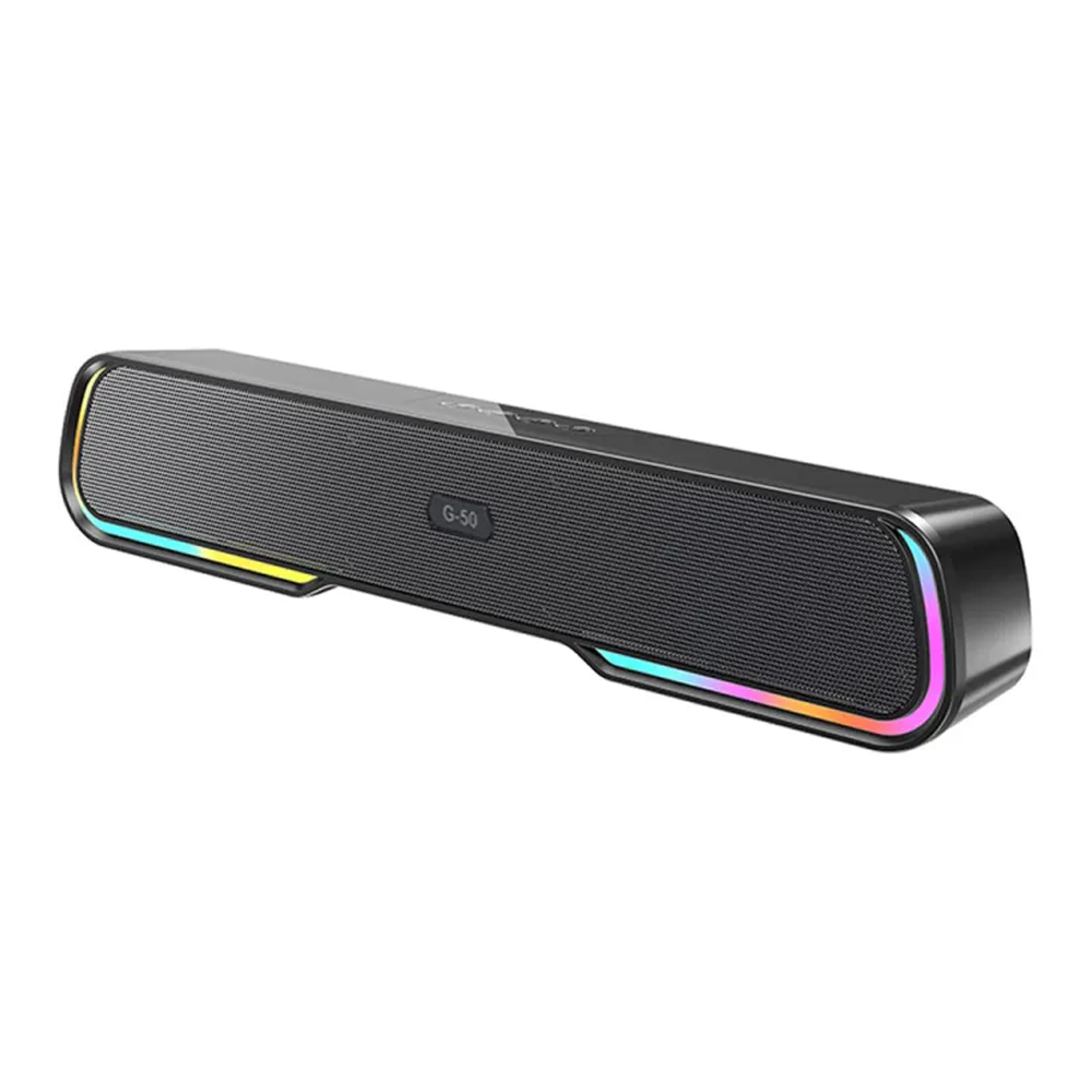 G-50 RGB Lighting Portable Bluetooth Speaker - Black