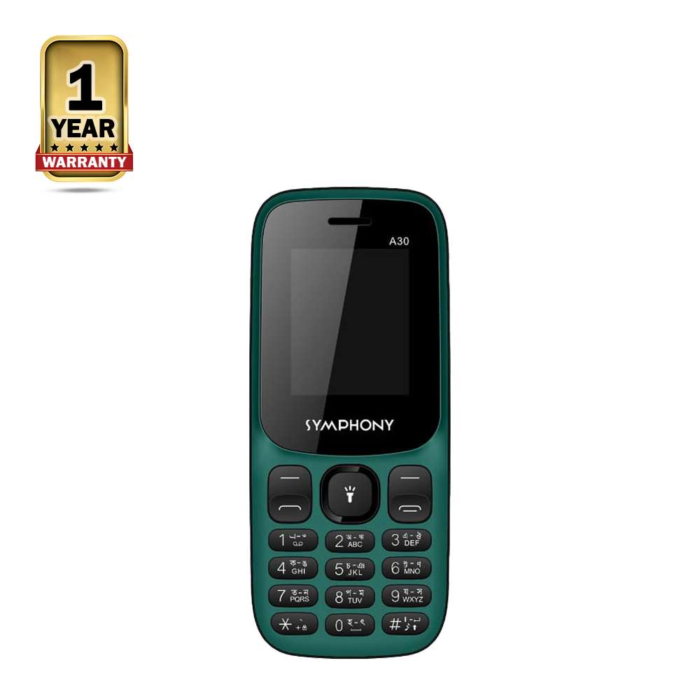 Symphony A30 Feature Phone - Forest Green