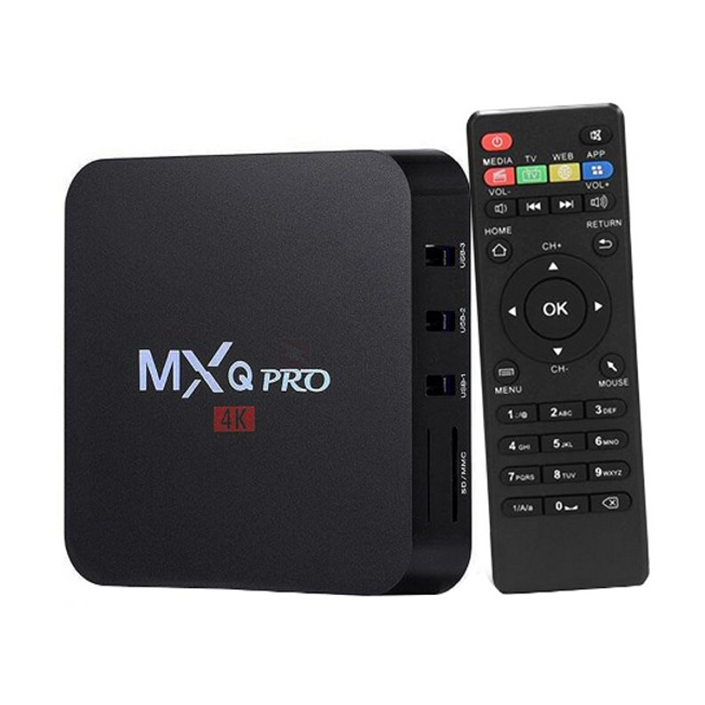 MXQ MXQ PRO 4K 5G android Smart TV Box 4GB RAM and 64GB ROM