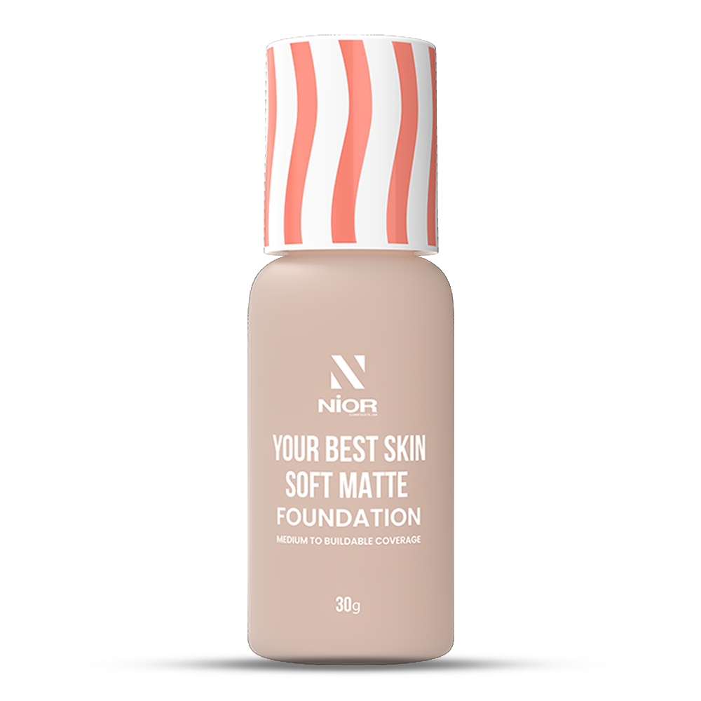 Nior Your Best Skin Soft Matte Foundation - 30ml - Neutral Creme