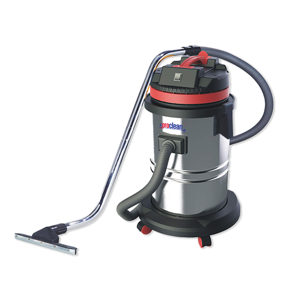 Stainless Steel Wet and Dry Heavy Duty Vacuum Cleaner - VC-1367 - 30 Liter