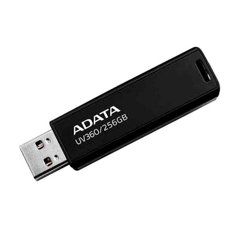 ADATA UV360 USB 3.2 Metal Pendrive - 256 GB - Black