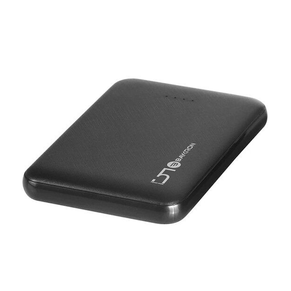 BAYKRON 2 USB Type C Power Bank - 5000 mAh - Black