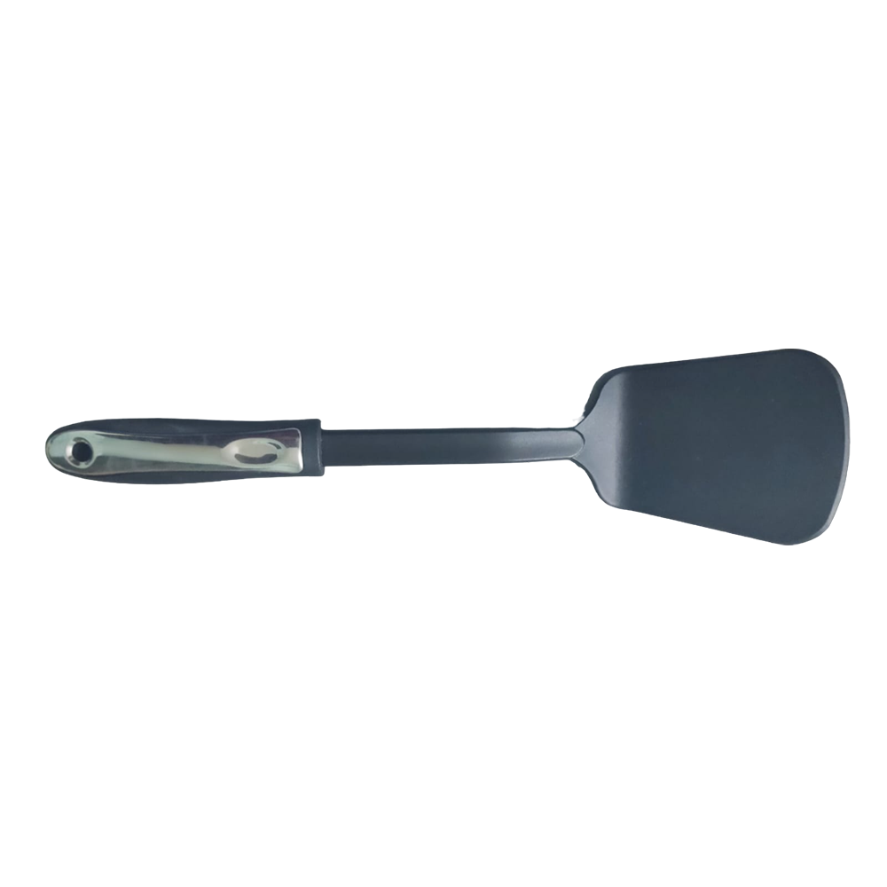 Solid Non-Stick Cookware Spoon - Black