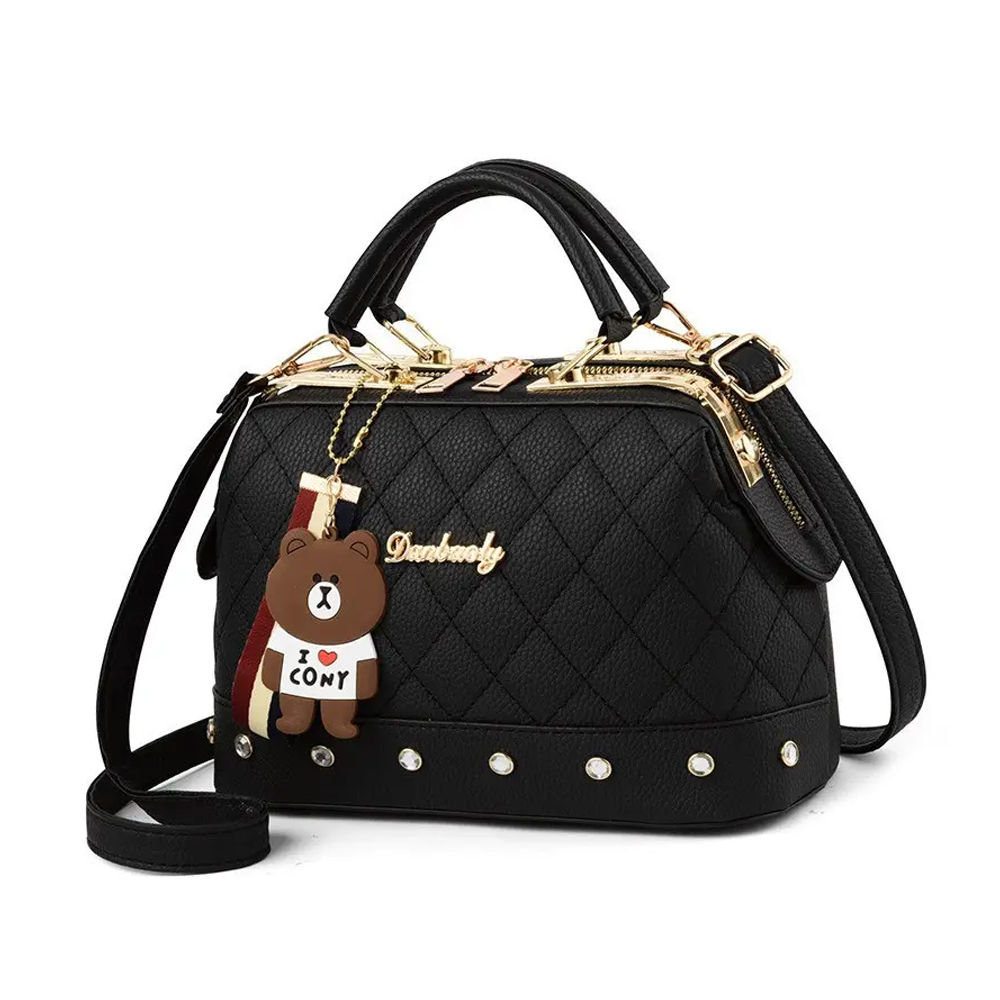 PU Leather Casual Crossbody Handbag for Women - SS3