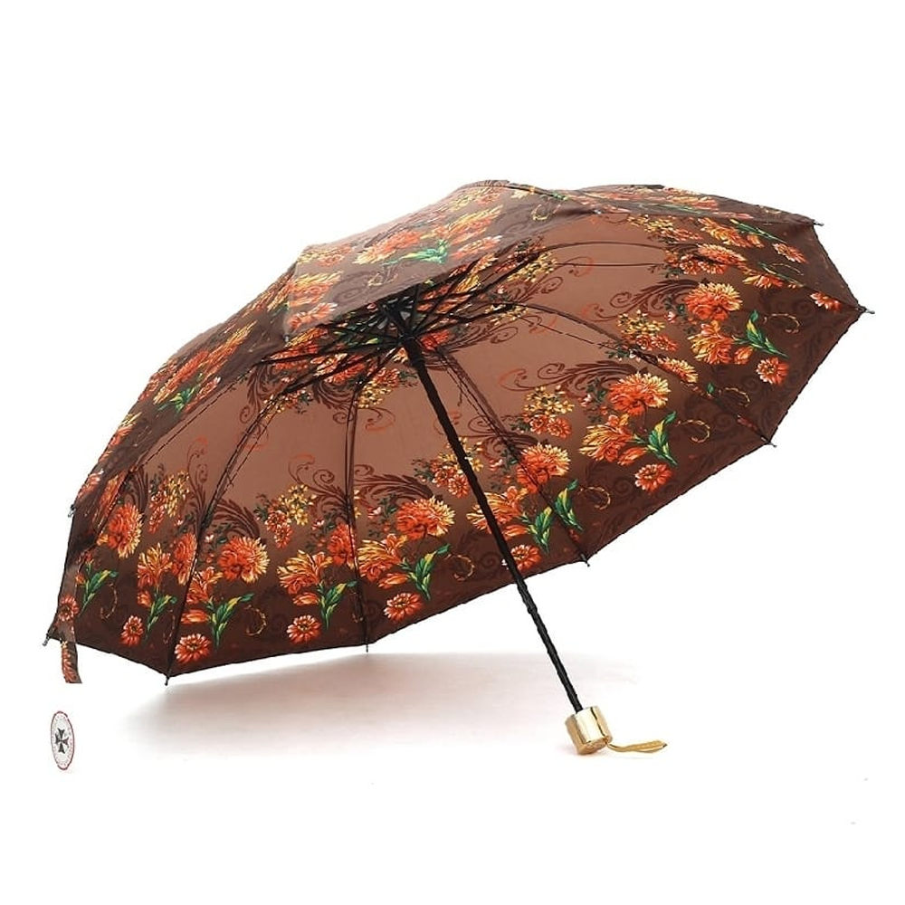 Moon 3 Folding Printed Umbrella – 10 Ribs - Multicolor