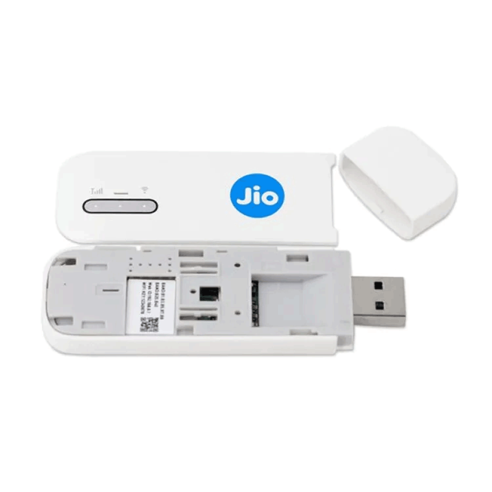 Jio USB 4G LTE WiFi Dongle - White 