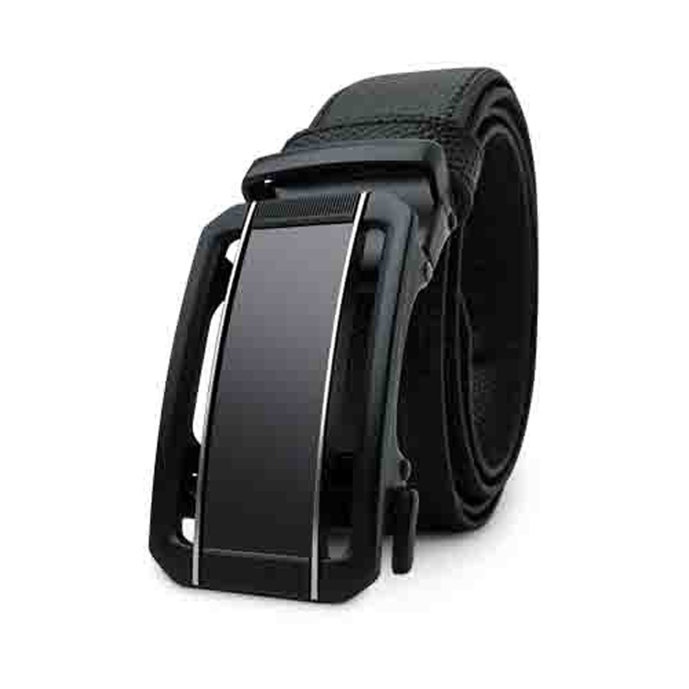 Leather Belt For Men - GB -1033 - Black