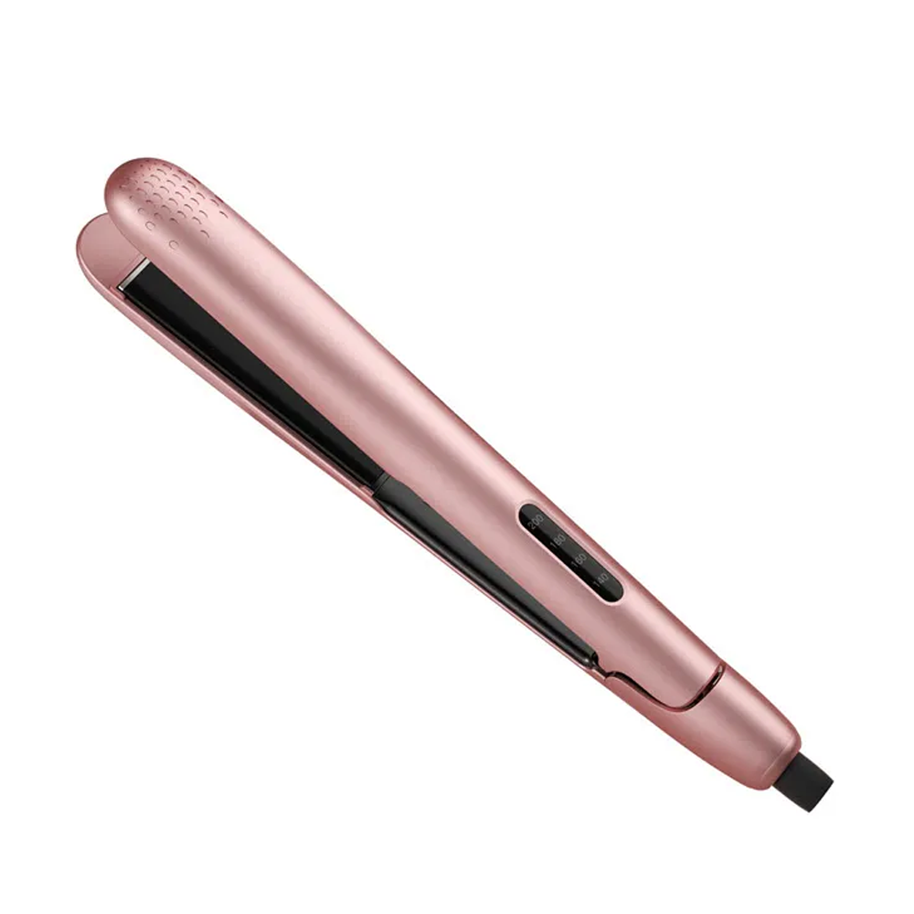 Xiaomi Enchen Enroller Hair Curling Iron 2 in 1 Hair Curler and Straightener Pink