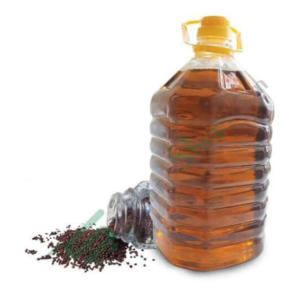 Wooden Ghani Crushed Mustard Oil - 5 Liter