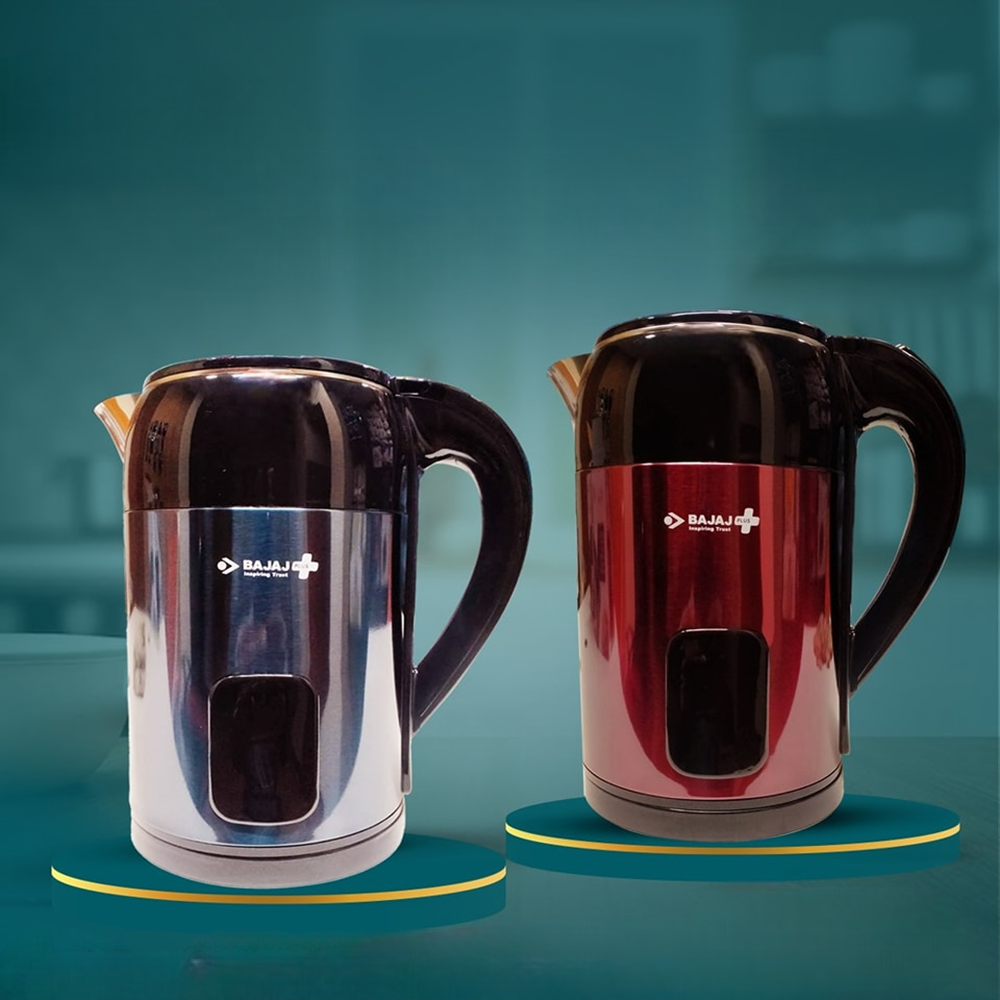 Bajaj AE-22T Electric Kettle - 2.8 Liter - Multicolor