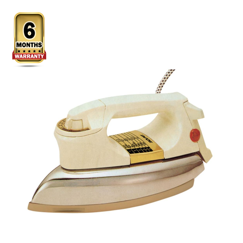 Electro Electric Dry Iron - 1000W - White and Silver