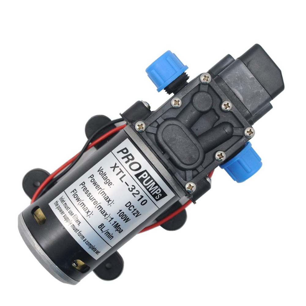 Water Pump DC 12V to 24V 100W 160psi For Bike Wash or Garden