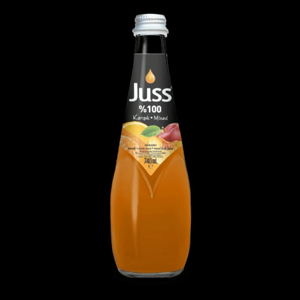 Juss 100 Percent Mixed Fruit Juice - 1 Liter