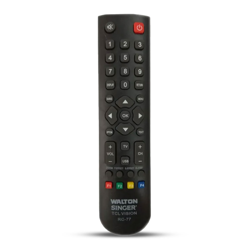 Singer RC-77 Android LED TV Remote - Black