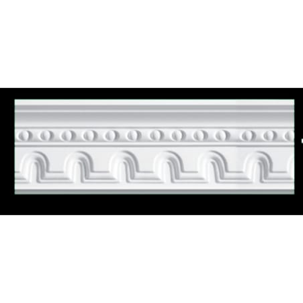 Gypsum Cornice Strip 5.5 Inch - White - ST 3