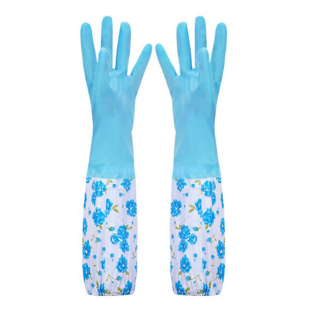 Regular Kitchen Gloves - Blue - KG-1428 