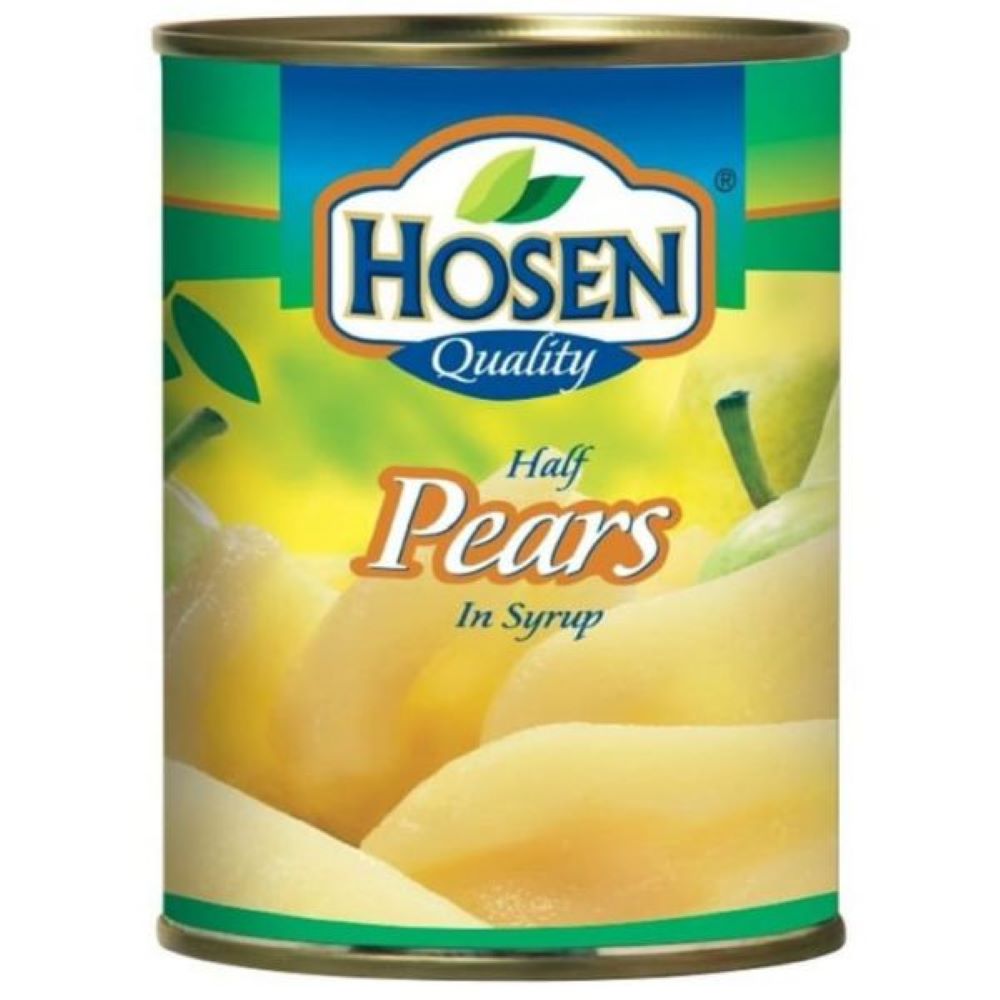 Hosen Quality Pear Halves In Syrup - 825gm