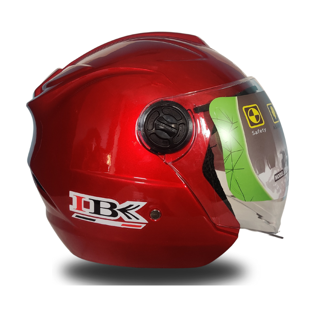 IBK 882 Half Face Bike Helmet - Red