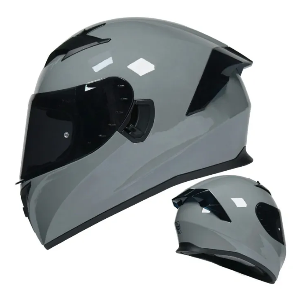 Vega Bolt Full Face Bike Helmet - White