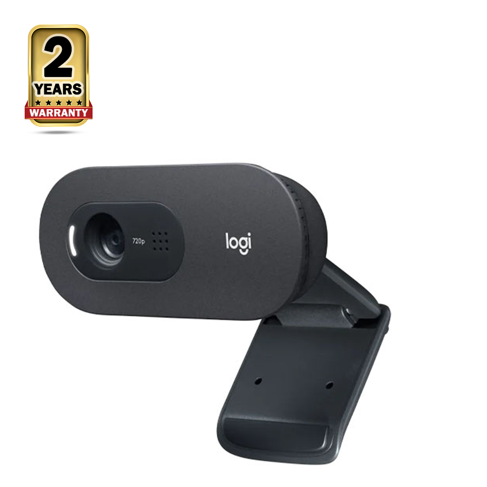 Logitech C505 HD Webcam - Black