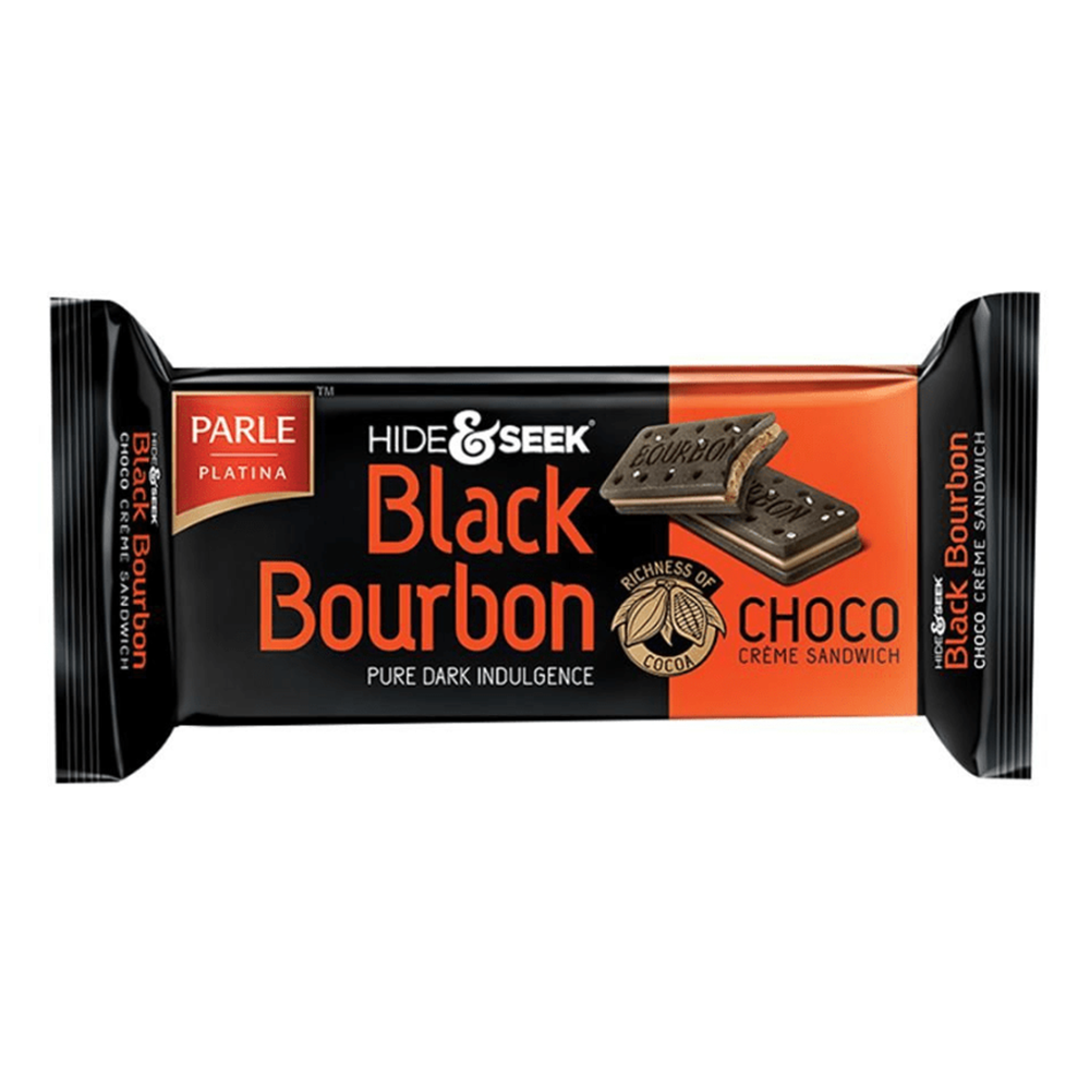 Parle Hide & Seek Black Bourbon Choco - 100gm