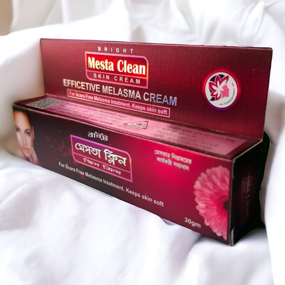 Bright Mesta Clean Skin Care Effective Melasma Cream - 30gm