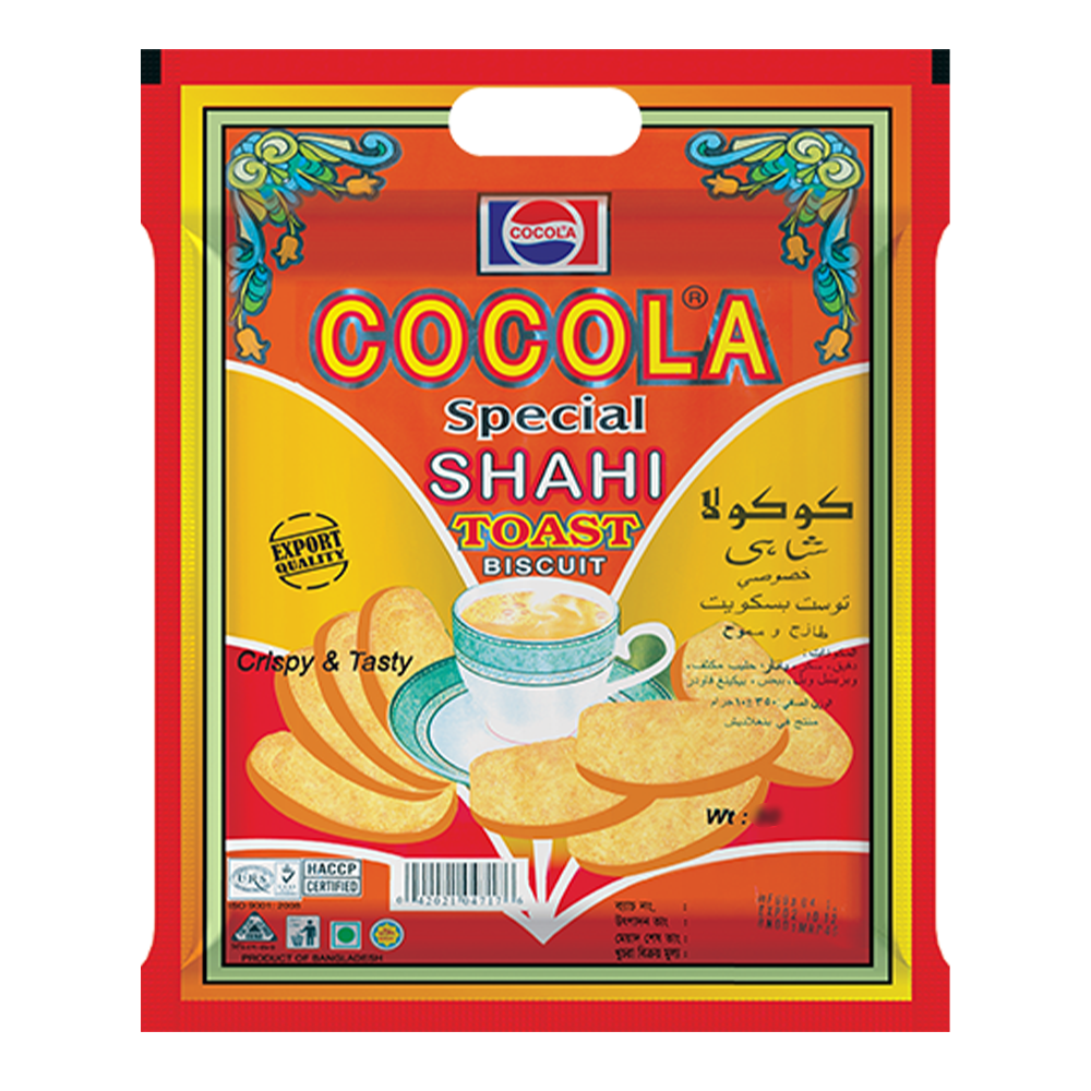 Cocola Special Shahi Toast Biscuit - 200gm