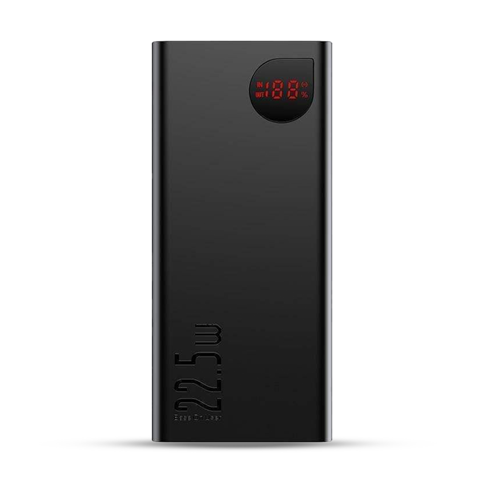 Baseus 10000 mAh Adaman Metal 22.5W Power Bank - Black