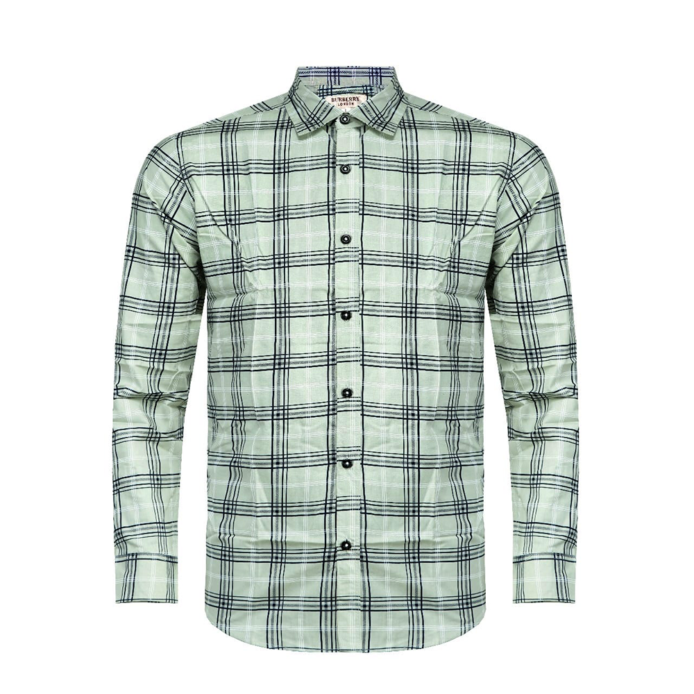 Cotton Full Sleeve Casual Check Shirt for Men - Multicolor - OP269