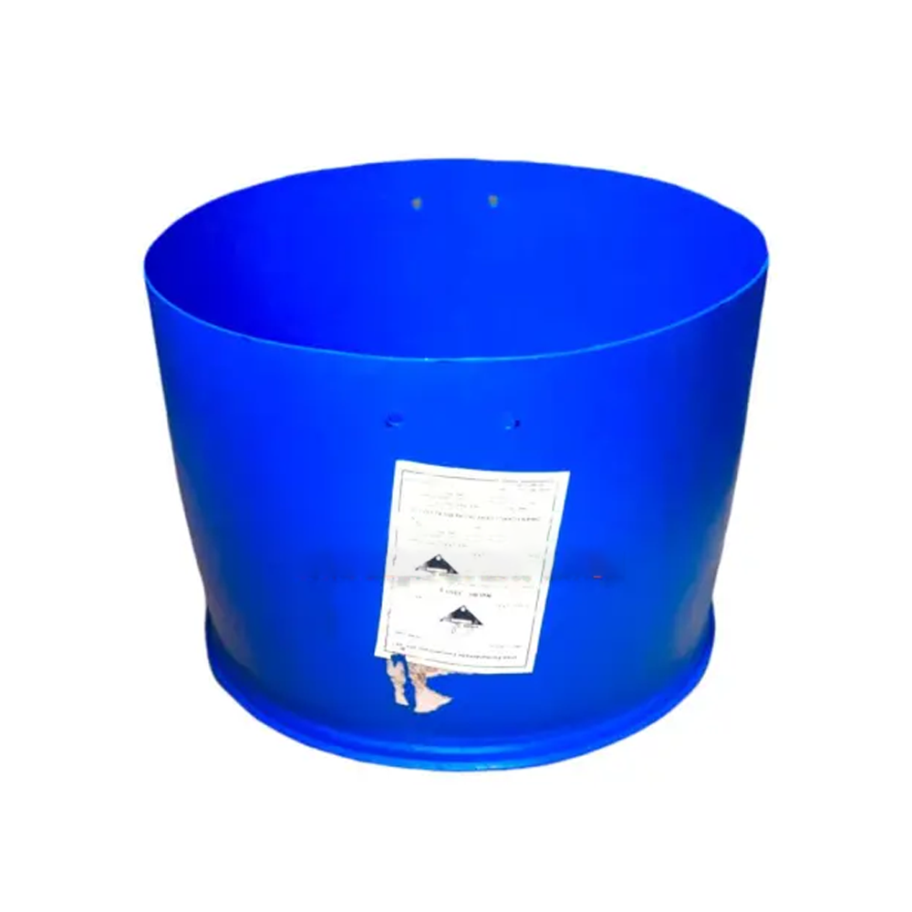 Foreign Cut Drum for Planting Tree - Mouth Part - 140 Liter - Blue