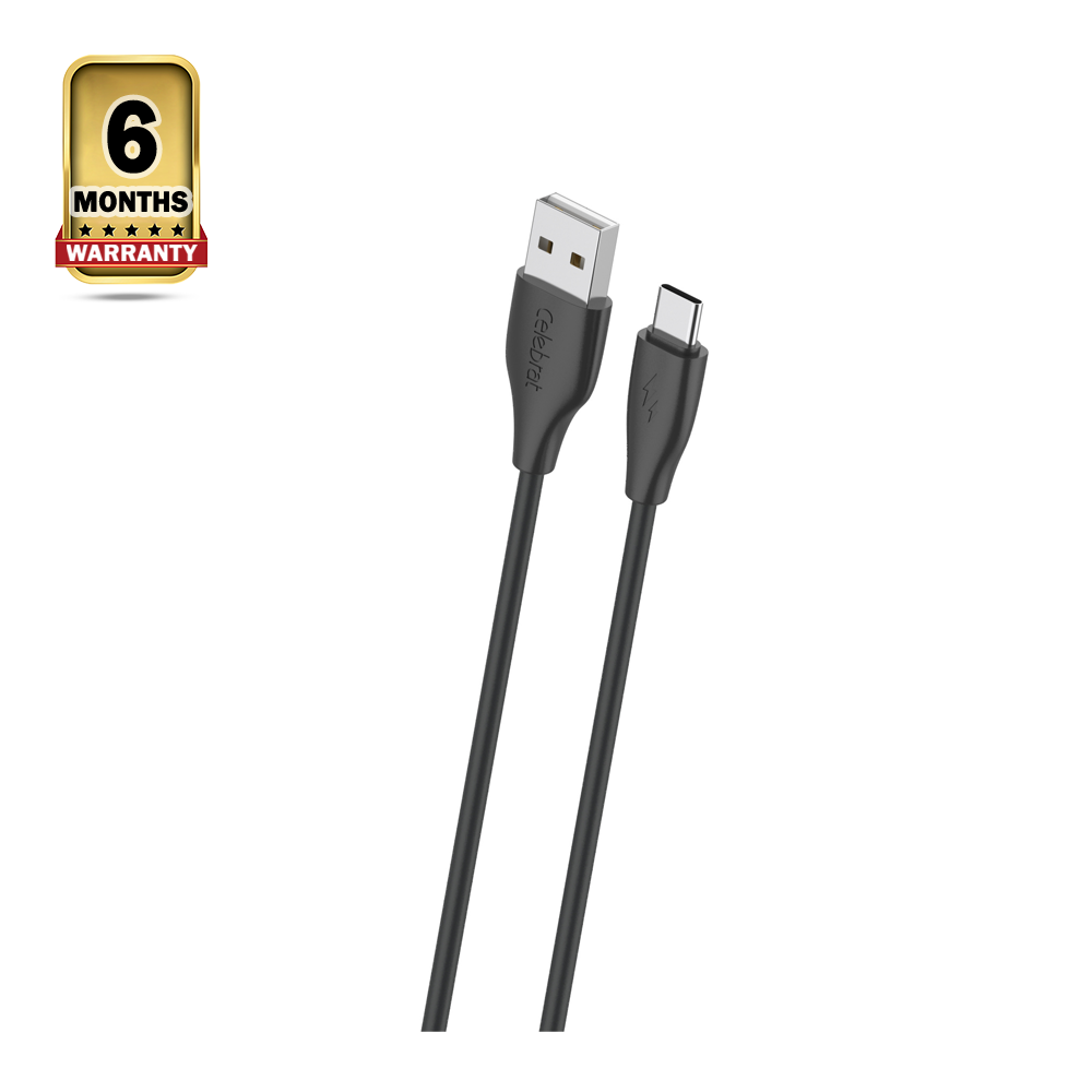 Yison Celebrat CB-31-A-C Charging and Data Cable For Type-C 3A - 1 Meter - Black