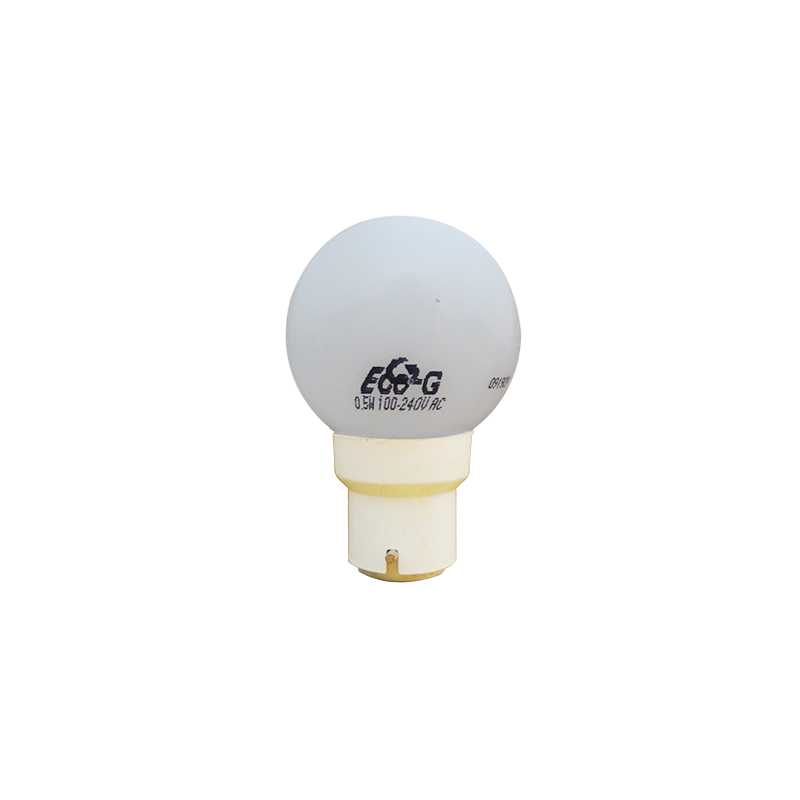 HEE ECO G LED Bulb 0.5W White Pin White