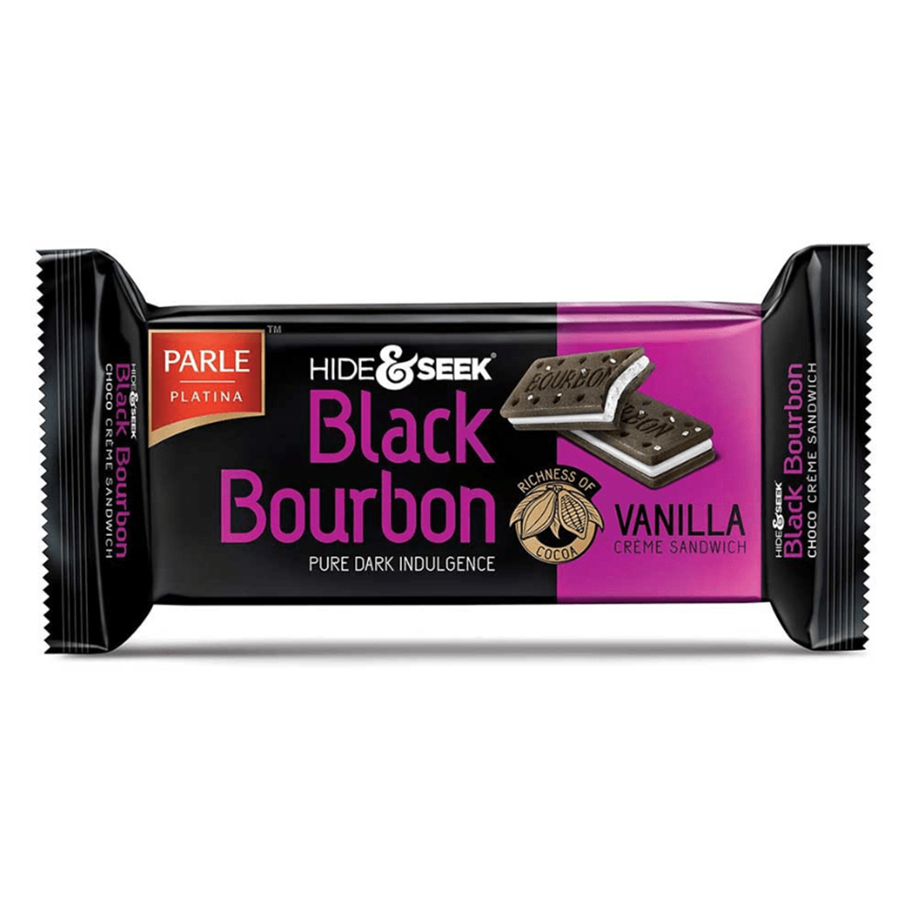 Parle Hide & Seek Black Bourbon Vanilla - 100gm