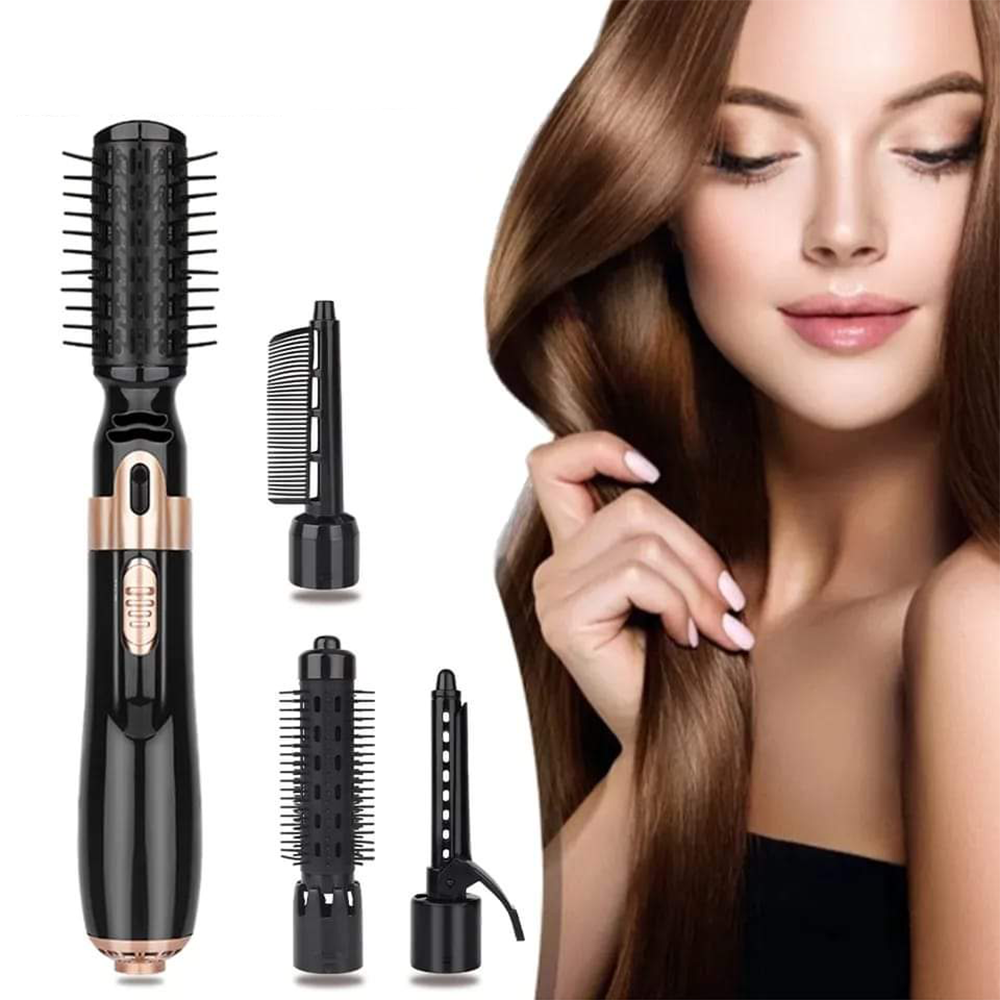G-07 Professional 4 in 1 Hair Comb - Black