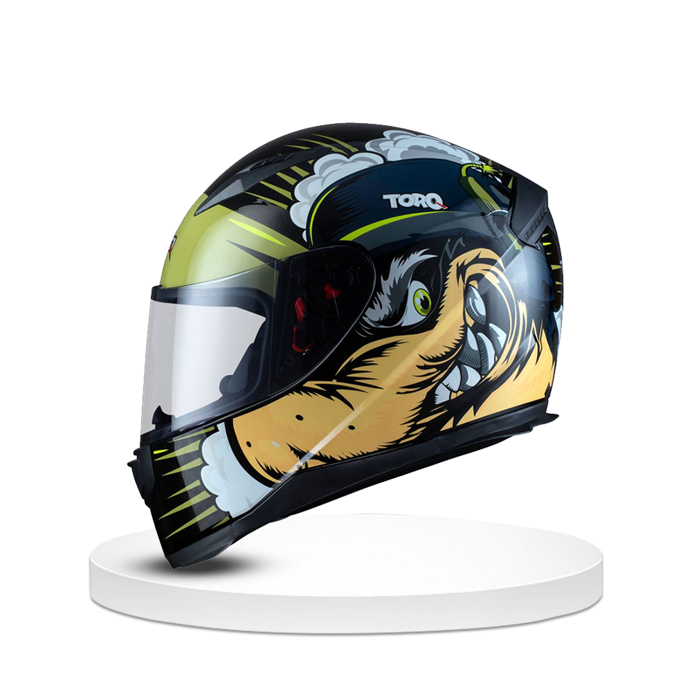 TORQ Dominer TNT Helmets - Green Black